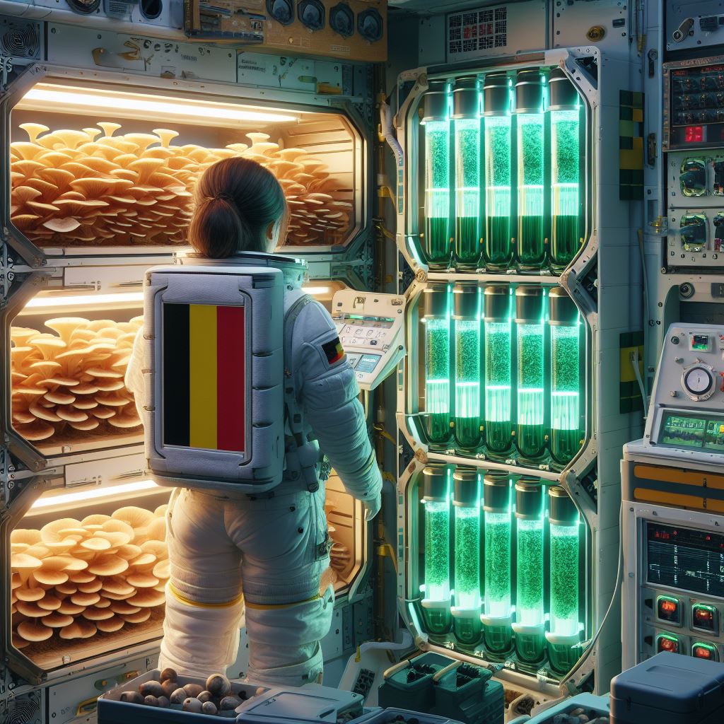 Production dans l'espace