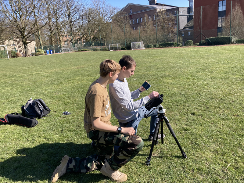Observation avec SUNSCAN