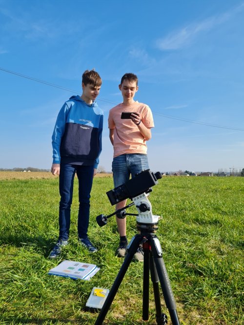 SOLARIS - Observation du soleil - Mars 2025