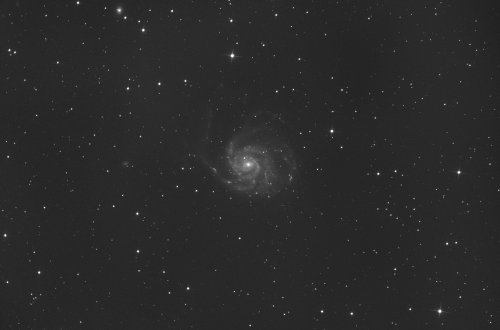 Observation de la galaxie du Moulinet - M101 - le 30/04/2022