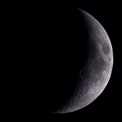 Lune – Premier croissant – 23 mars 2026