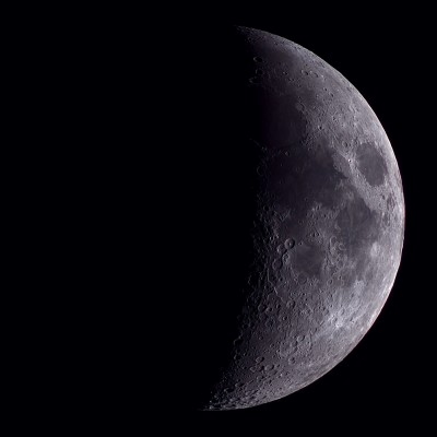 Lune – Premier croissant – 24 mars 2026