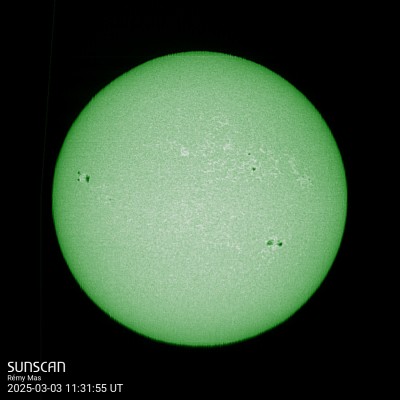 Soleil Mg I b1 line - SUNSCAN - 3 mars 2025